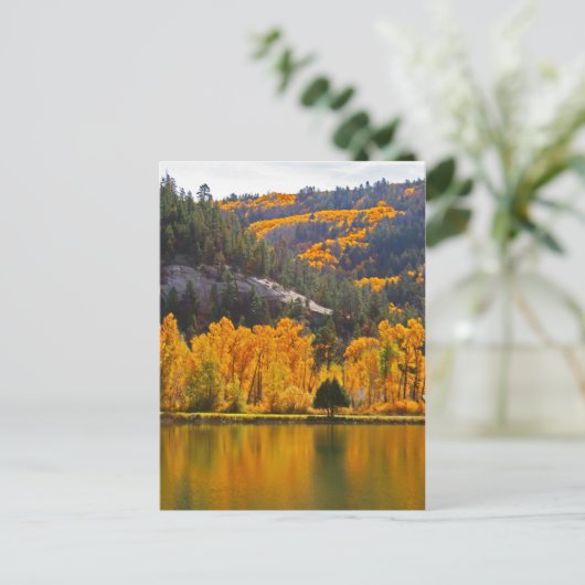 Herfst in Dolores Briefkaart (Staand voorkant)