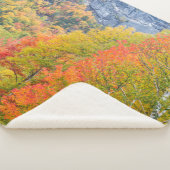 Herfst in Grafton Notch State Park, Maine Sherpa Deken (3/4)