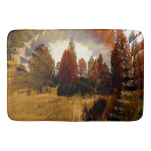 Herfst in Hayfork, Californië.... Badmat