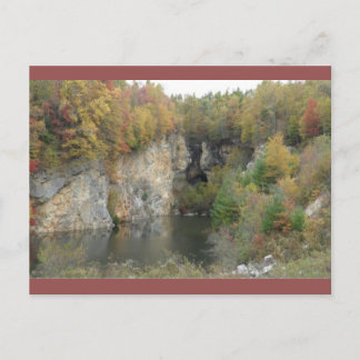 Herfst in het Briefkaart van de bergen Blue Ridge