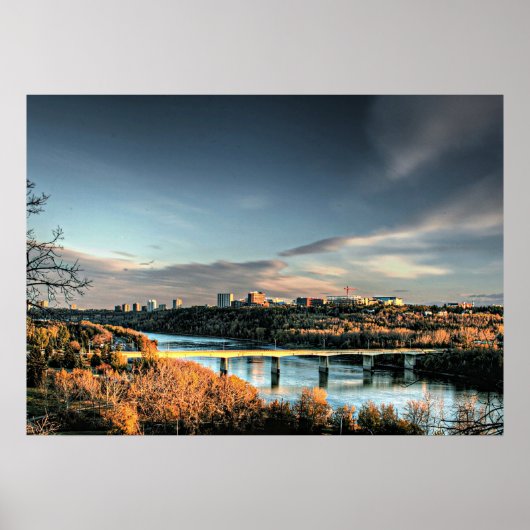 Herfst in het Edmonton Poster (Voorkant)