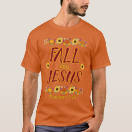 Herfst in het jezus T-shirt