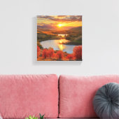 Herfst in het Lake District Canvas Afdruk (Insitu (Woonkamer))