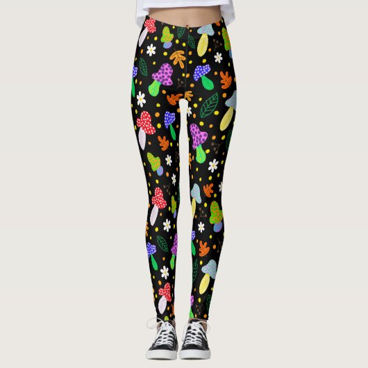 Herfst in het najaar leggings (Voorkant)