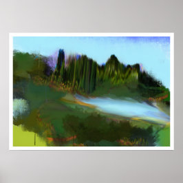 Herfst in het park poster