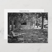 Herfst in het park: Tokio Briefkaart (Voorkant / Achterkant)