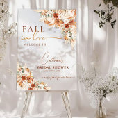 Herfst in Liefde Boho Floral Vrijgezellenfeest Wel Acryl Bord