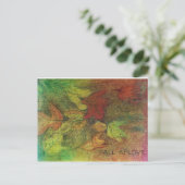 HERFST IN LIEFDE BRIEFKAART (Staand voorkant)