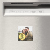 Herfst in Liefde Foto met de Tekst van het Manuscr Magneet (Insitu (Vaatwasser))