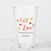 Herfst in liefde glas (Voorkant)