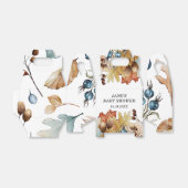 Herfst in Liefde Herfstgebladerte Bedankdoosjes (Uitgevouwen)