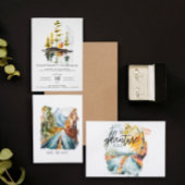 Herfst in Liefde | Herfstweddenschap in Rustic Kaart