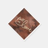 Herfst in liefde in het najaar | Rustic Boho Chic  Servet (Hoek)