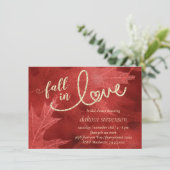 Herfst in liefde in het najaar | Rustige Thanksgiv Kaart (Staand voorkant)