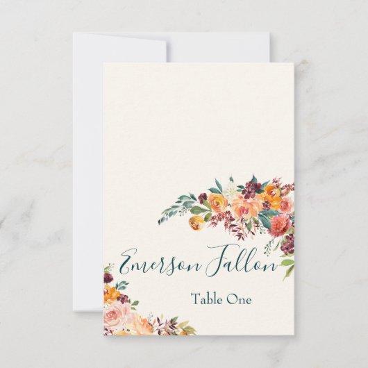 Herfst in Liefde Kaart (Voorkant)