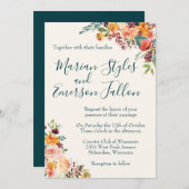 Herfst in Liefde Kaart (Voorkant / Achterkant)