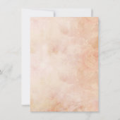 Herfst in Liefde Kant Oud Papier Bruiloft SAVE THE Save The Date (Achterkant)