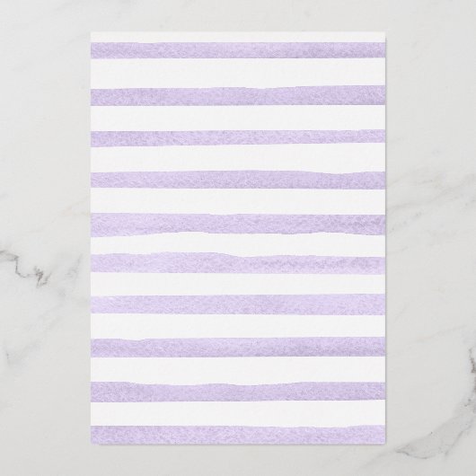 Herfst in Liefde Lavendel Rozen Pompoen Vrijgezell Folie Uitnodiging (Achterkant)