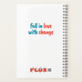 "Herfst in liefde met verandering" Spiral Notitieb Notitieboek (Achterkant)