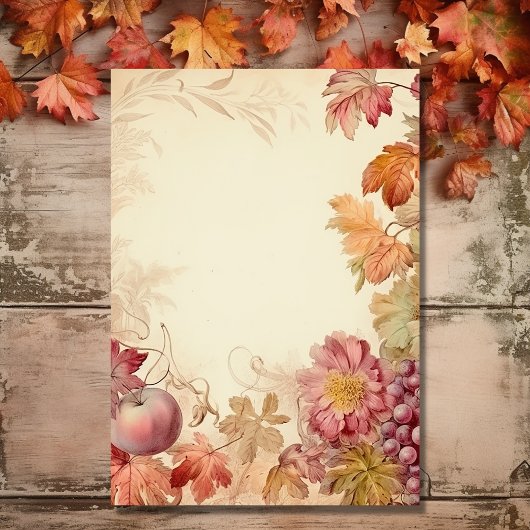 Herfst in liefde mooie herfst herfst bruiloft bedankkaart