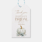 Herfst in Liefde Vrijgezellenfeest Cadeaulabel (Voorkant)