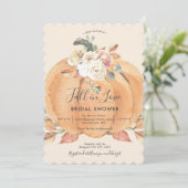 Herfst in Liefde Vrijgezellenfeest Kaart (Staand voorkant)