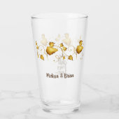 Herfst in Love Autumn Wedding Glas (Achterkant)