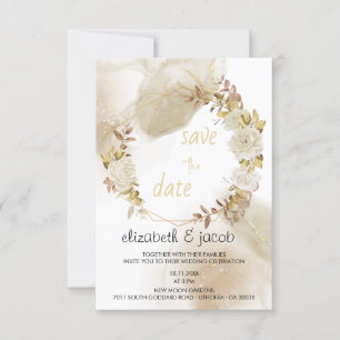 Herfst in Love Floral Kaart