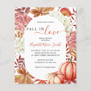 Herfst in Love Pumpkin Floral Vrijgezellenfeest In