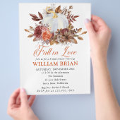 Herfst in Love Pumpkin Herfst in Love Florals Wedd Flyer (Hand)