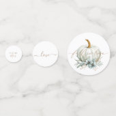 Herfst in Love Vrijgezellenfeest Confetti (Voorkanten)