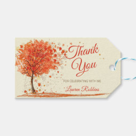 Herfst in Love Vrijgezellenfeest Party Favor Danku Cadeaulabel