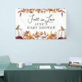 Herfst in Love White Pumpkin Welcome Sign Spandoek (Beurs)