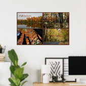 Herfst in Love Wisconsin Poster (Thuiskantoor)