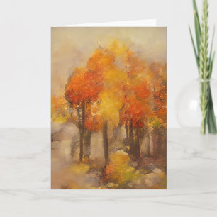Herfst in mijn huis kaart