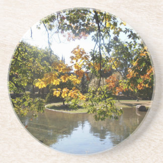 Herfst in Montreal Zandsteen Onderzetter