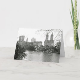 'Herfst in NY' blanco Wenskaart Kaart