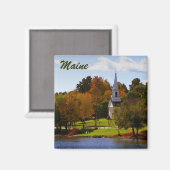 Herfst in Orland, ME Magneet (Voorkant / Achterkant)