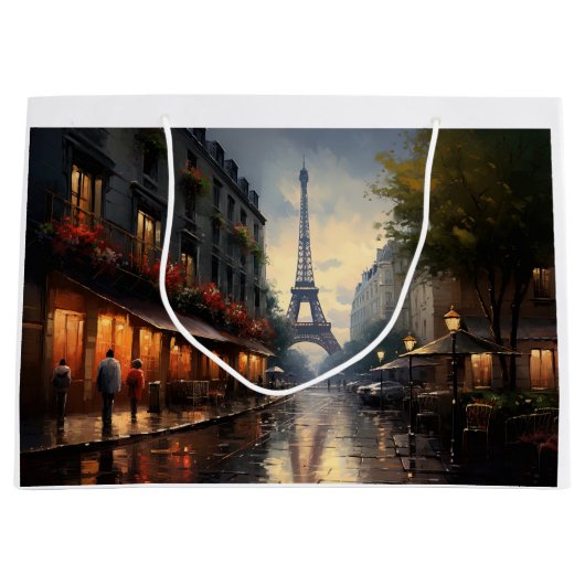  herfst in Parijs Frankrijk Groot Cadeauzakje (Voorkant)