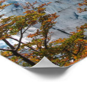 Herfst in Perito Moreno Glacier, Argentinië Poster (Hoek)