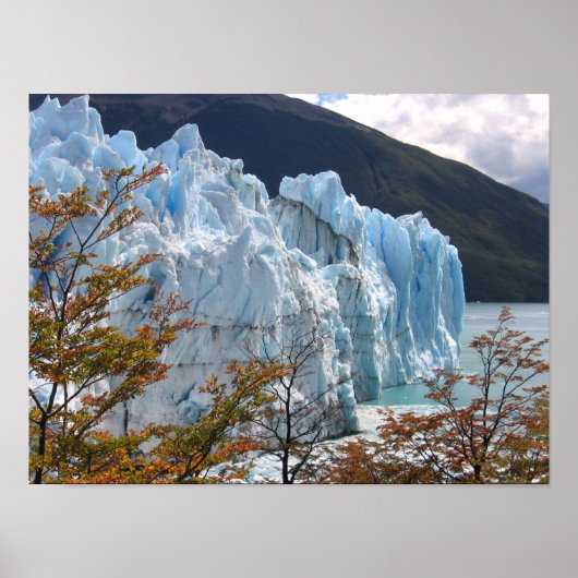 Herfst in Perito Moreno Glacier, Argentinië Poster (Voorkant)