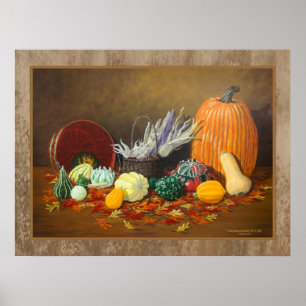 Herfst "In Season" - Schone Kunst nog leven Poster