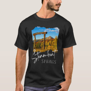Herfst in Steamboot Springs Colorado T-shirt