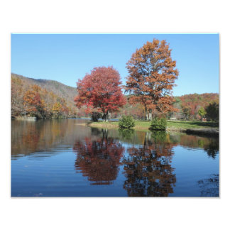 Herfst in VA Foto Afdruk