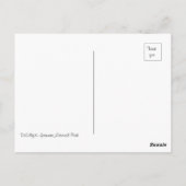 Herfst in Yosemite Briefkaart (Achterkant)