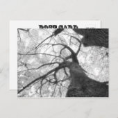 Herfst in zwart-wit Briefkaart (Voorkant / Achterkant)