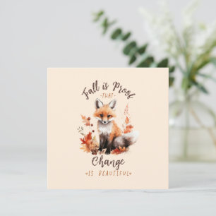 Herfst is een bewijs dat verandering mooi is