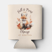 Herfst is het bewijs dat verandering mooi is - Fox Blikjeskoeler (Achterkant)