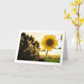 HERFST IS HIER EN THANKSGIVING IS IN DE BUURT KAART (Gele Bloem)