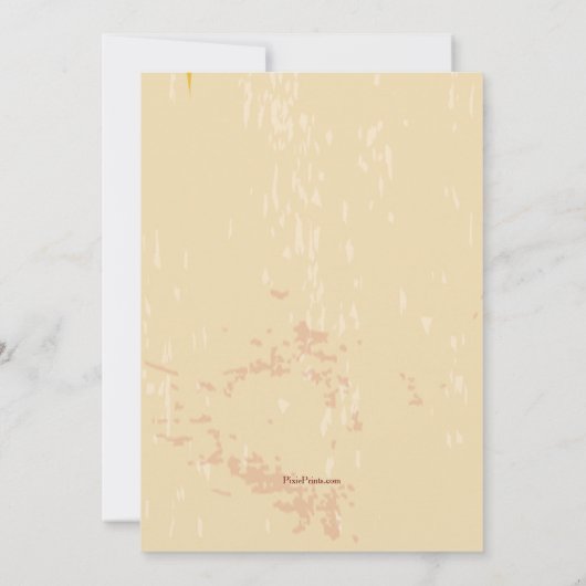 Herfst is hier uitnodiging (Achterkant)